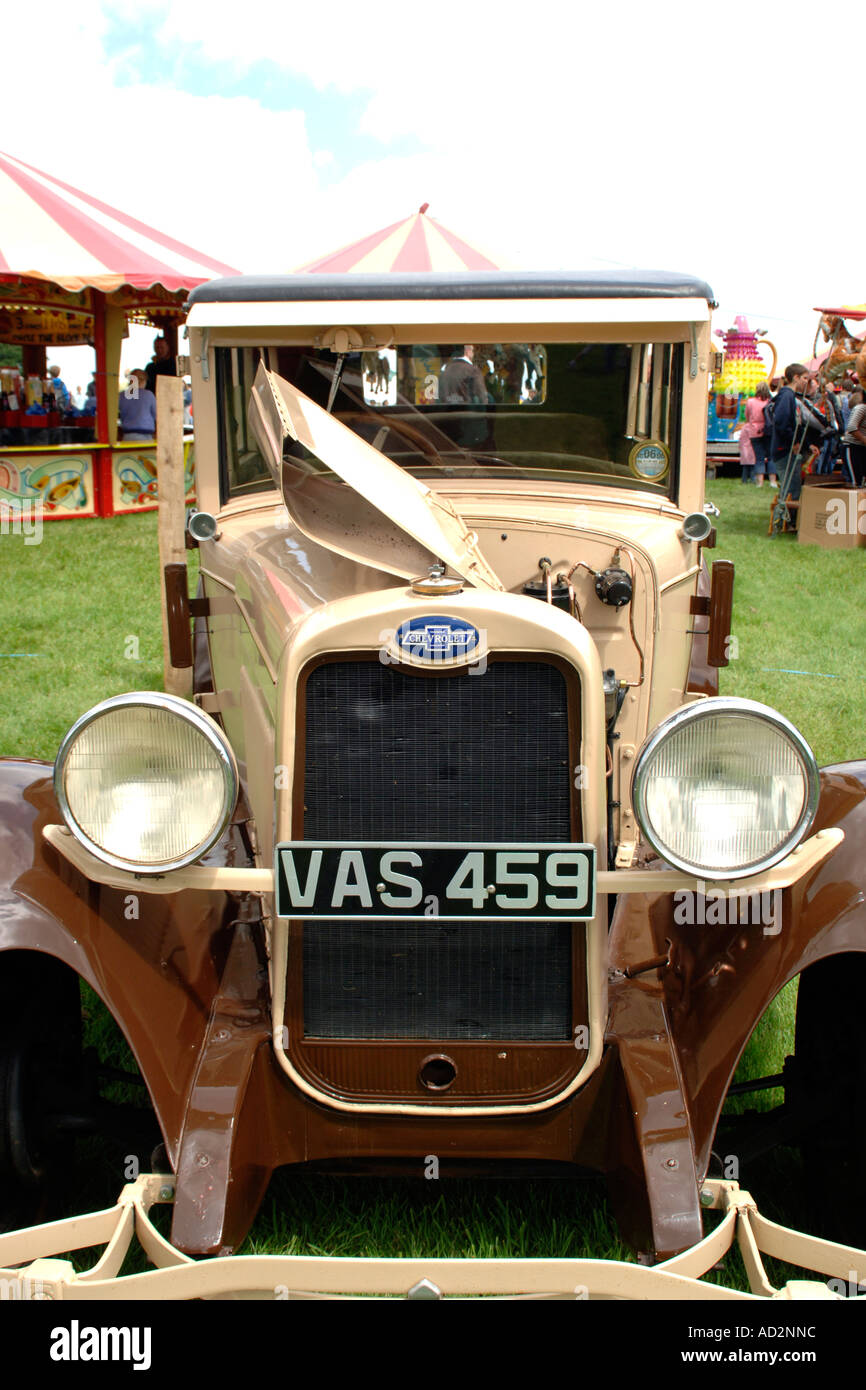 Chevolet Master Rally Vintage Chevolet motor car on display at a vehicle rally Stock Photo ...