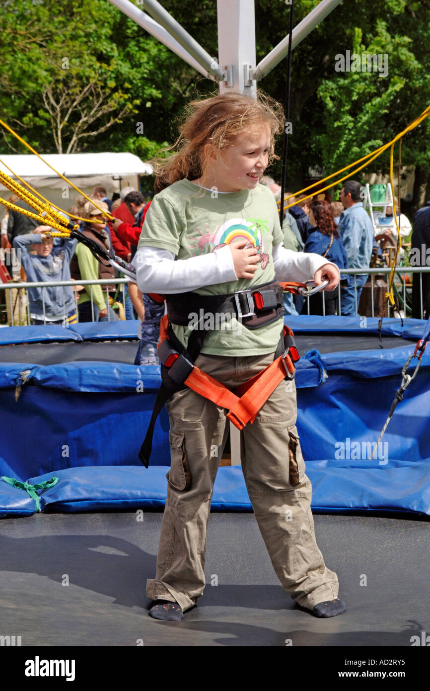 Trampoline harness hi-res stock photography and images - Alamy