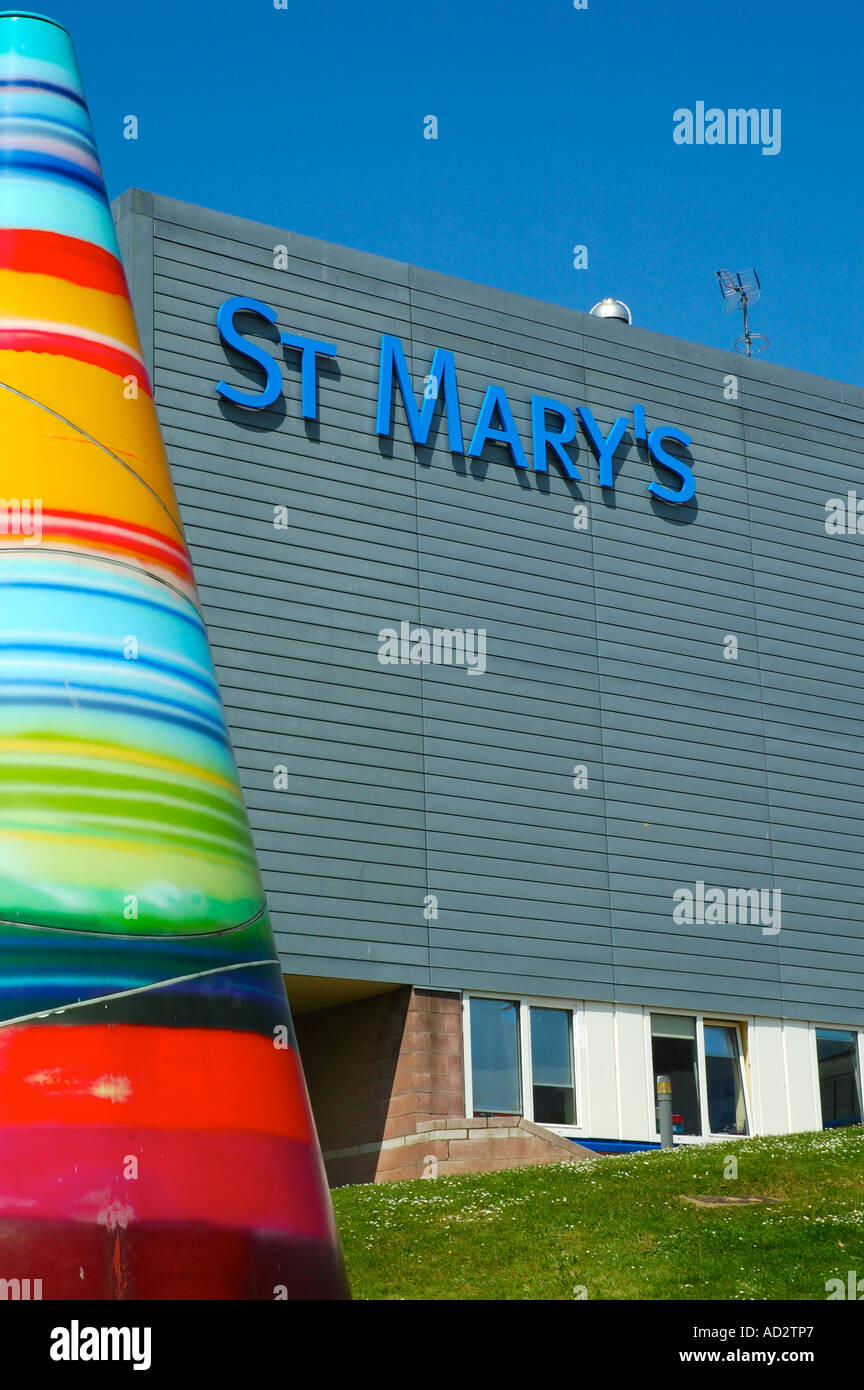 St. Mary's NHS Hospital, Newport, Isle of Wight, England, UK, GB Stock