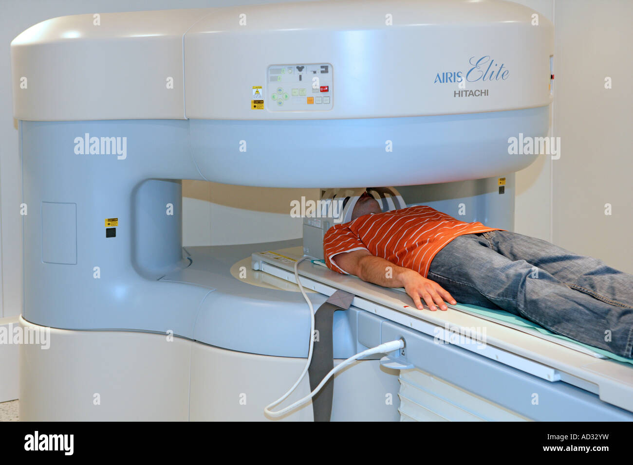 magnetic resonance tomography Stock Photo