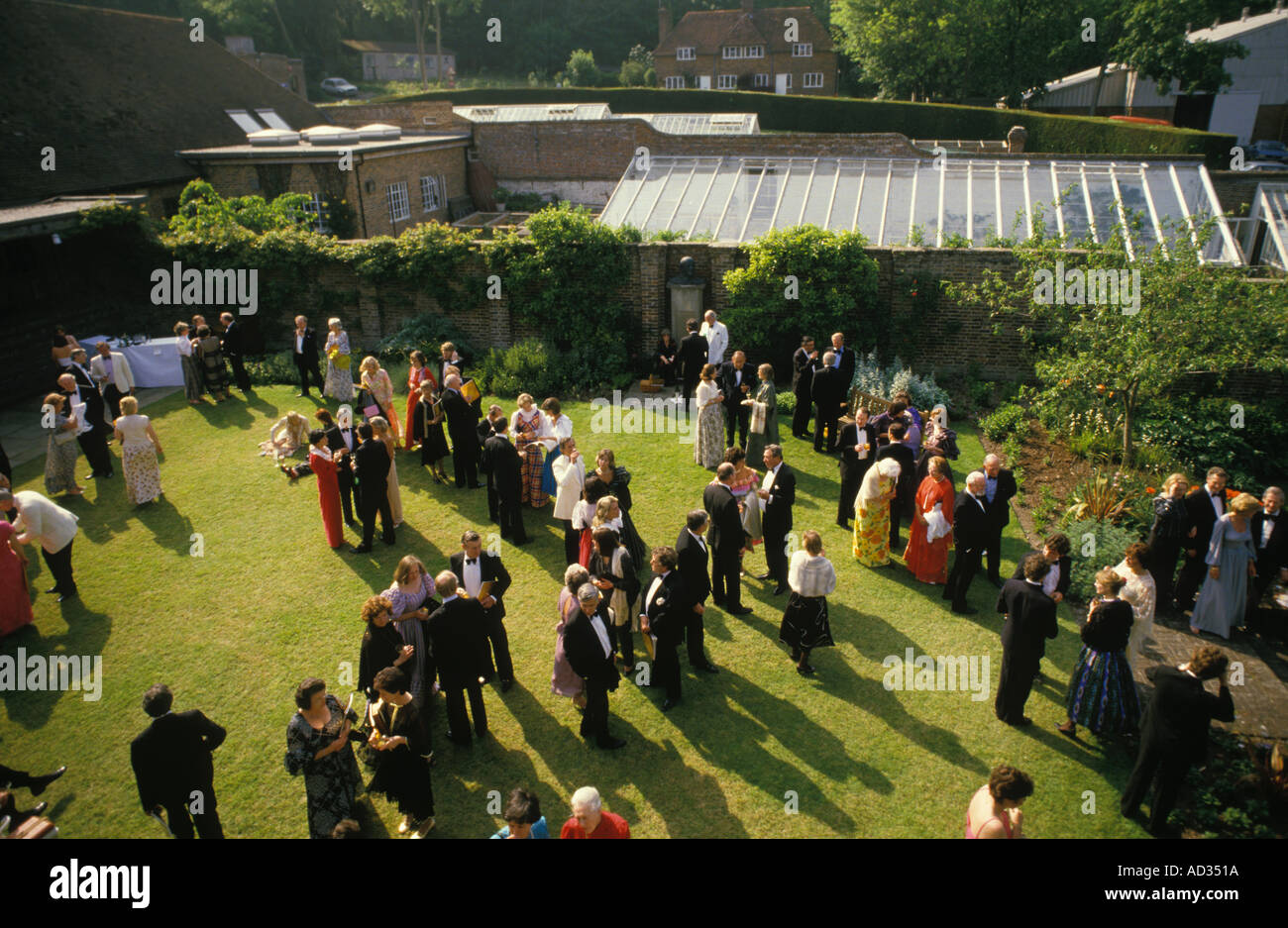 Glyndebourne Festival Opera House The gardens during an interval Lewes
