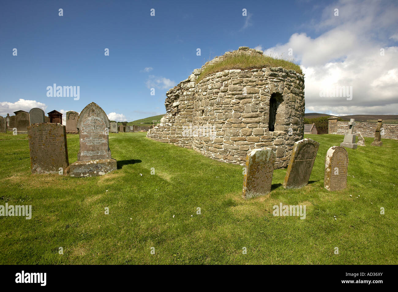 The Round Kirk thought to be built by Earl Haakon Paulson around 1122