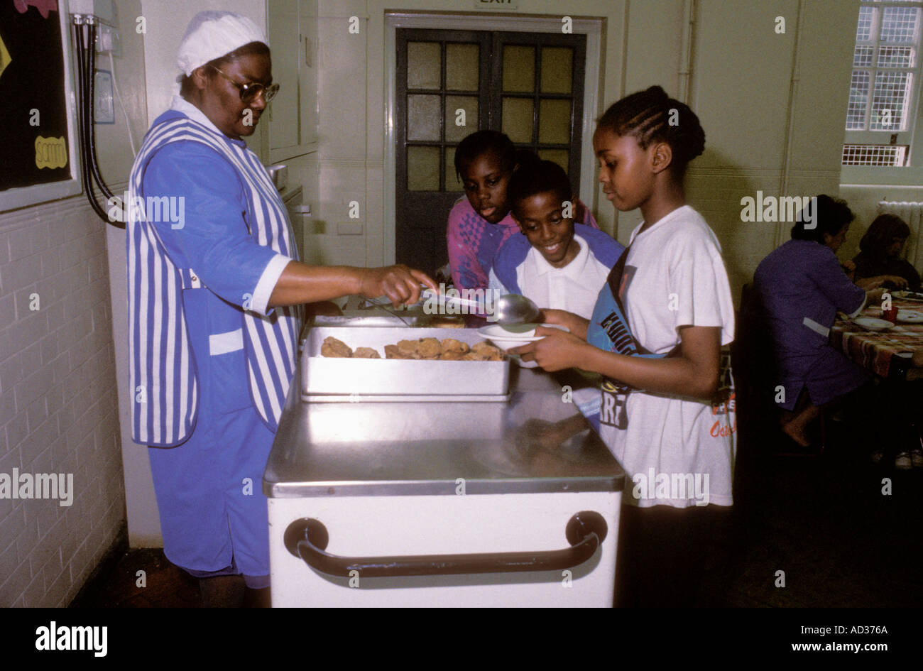 Dinner Lady In A L Stock Photo Alamy dinner-lady-in-a-l-stock-photo-alamy