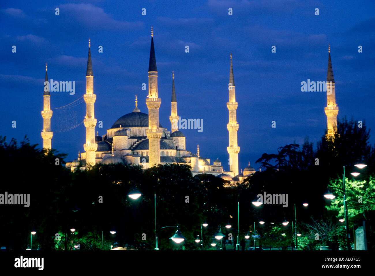Turkey Istanbul Sultan Ahmet Camii Blue Mosque Stock Photo - Alamy
