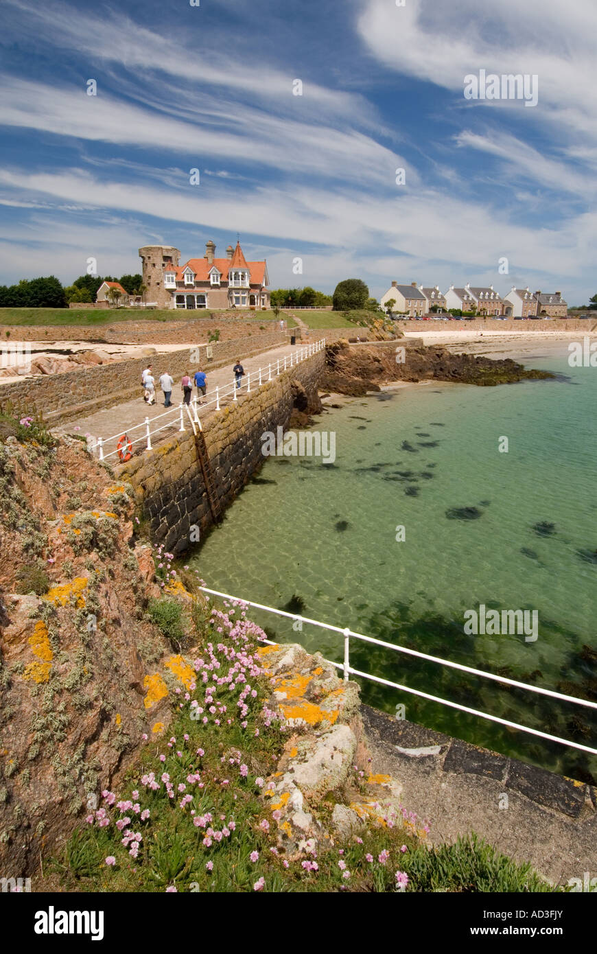 St Clements Bay Jersey Stock Photo - Alamy