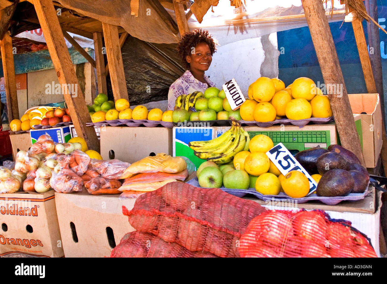 Zambia Market High Resolution Stock Photography and Images Alamy