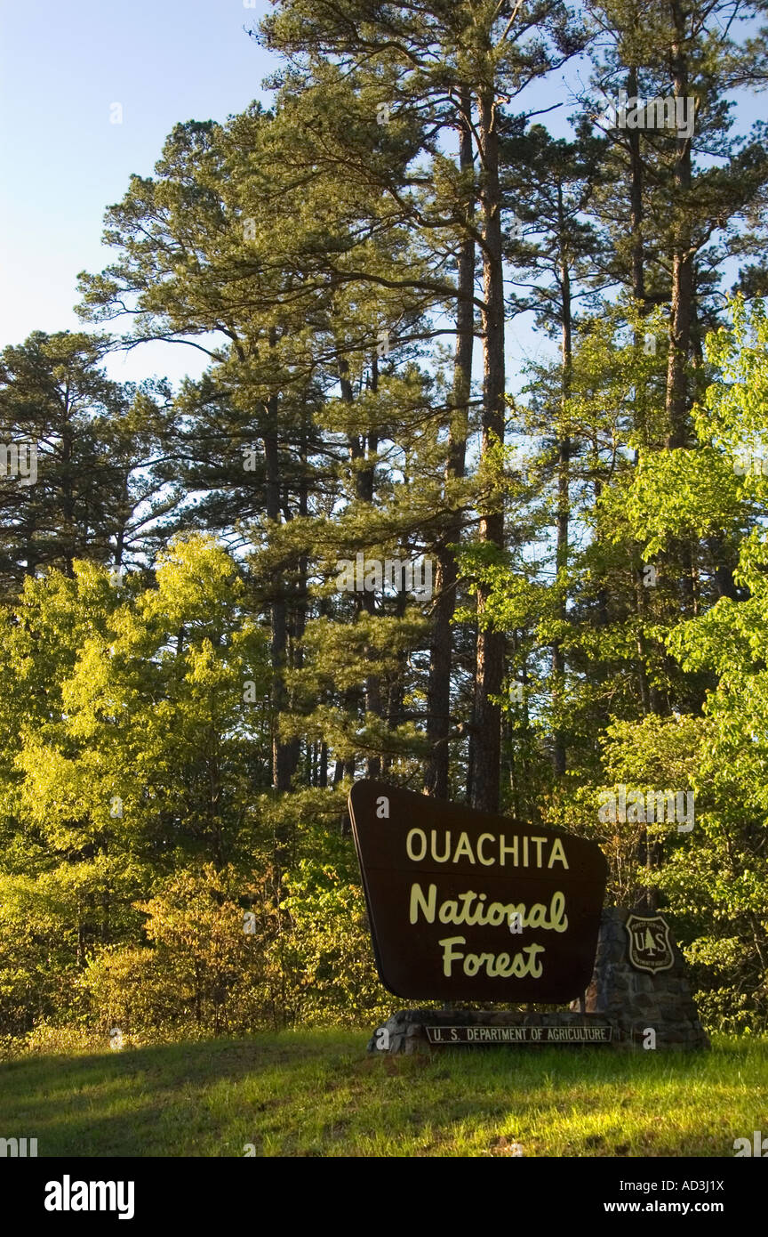 Ouachita National Forest Arkansas Stock Photo Alamy