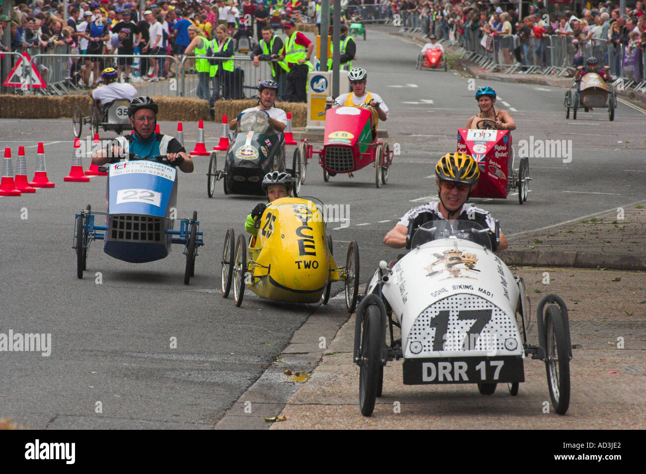 Pedal car racing hi res stock photography and images Alamy