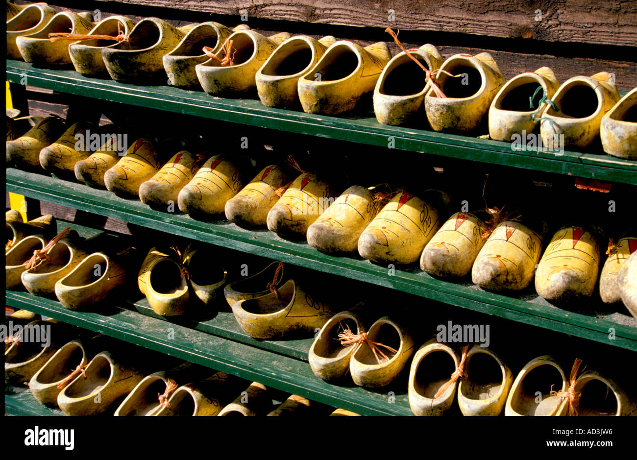 Clogs wooden shoes hi-res stock photography and images - Alamy