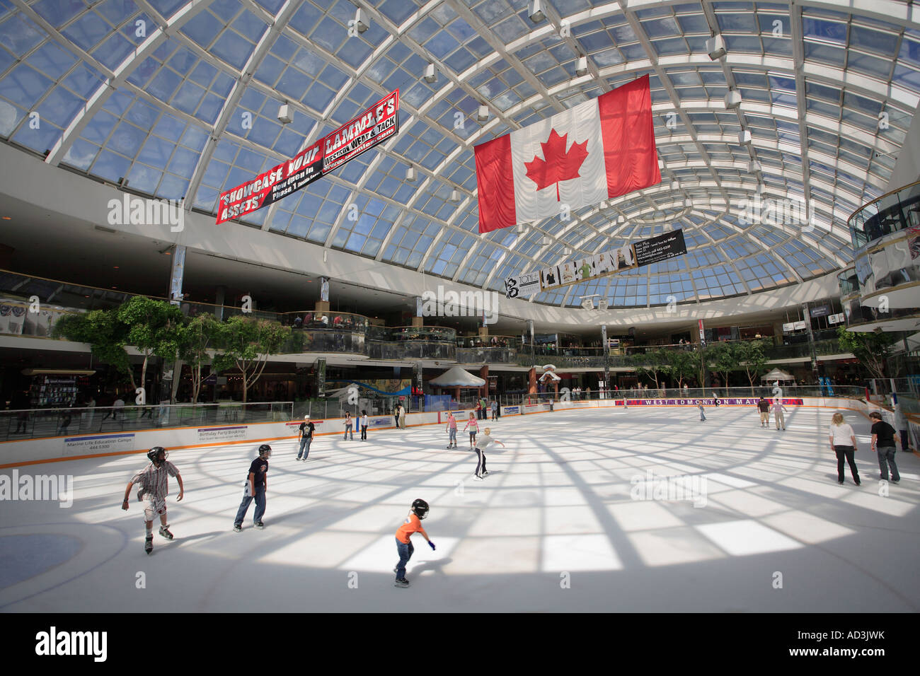 Canada Alberta Edmonton West Edmonton Mall Stock Photo