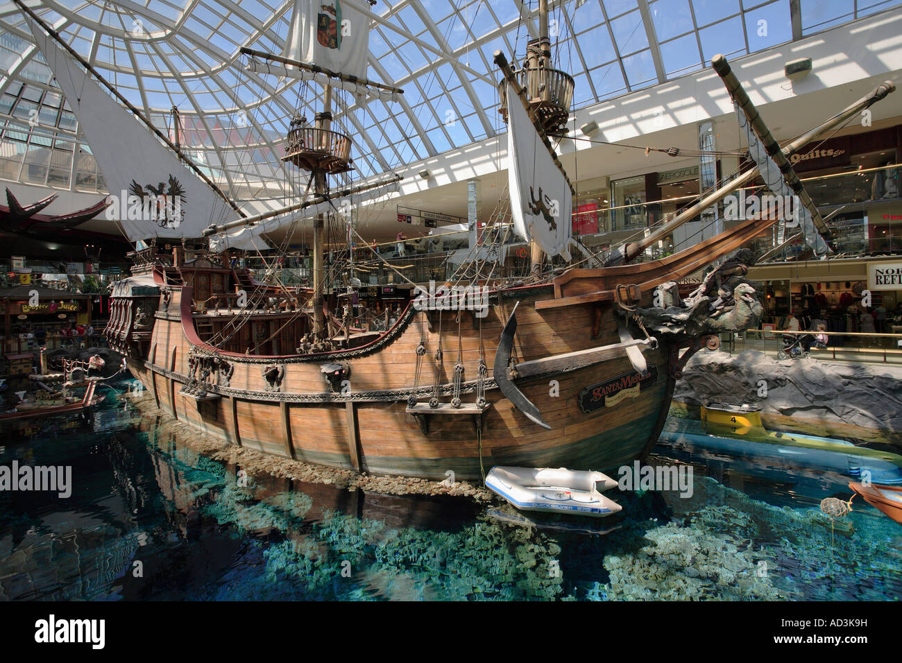 Canada Alberta Edmonton West Edmonton Mall Stock Photo Alamy
