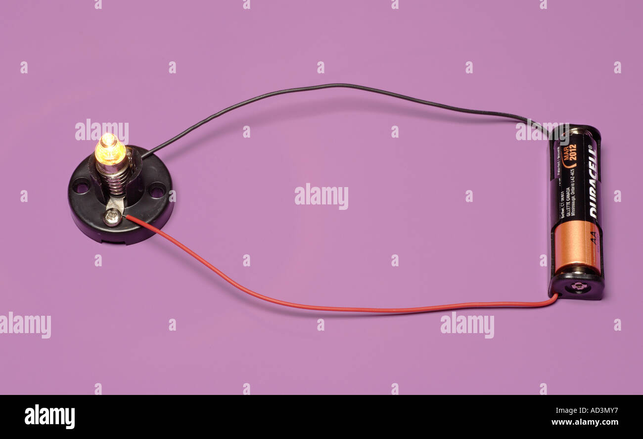 Circuit bulb battery hires stock photography and images Alamy
