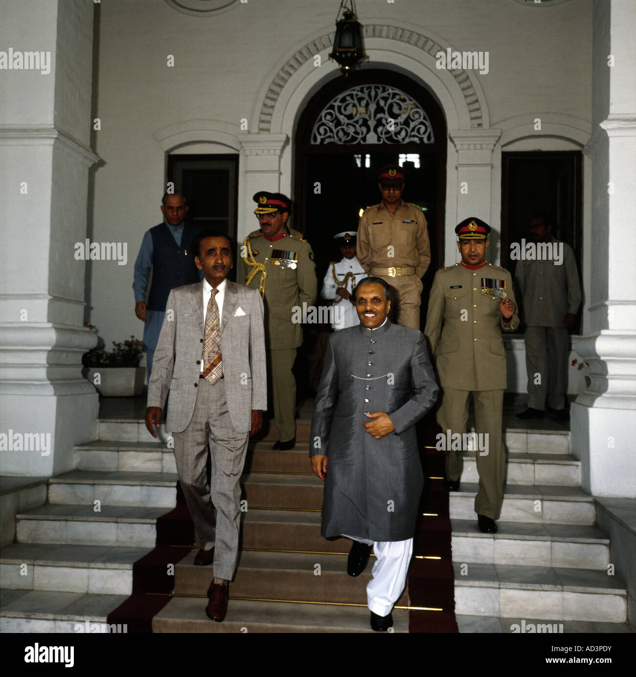 Pakistan President Zia-ul-huq Stock Photo