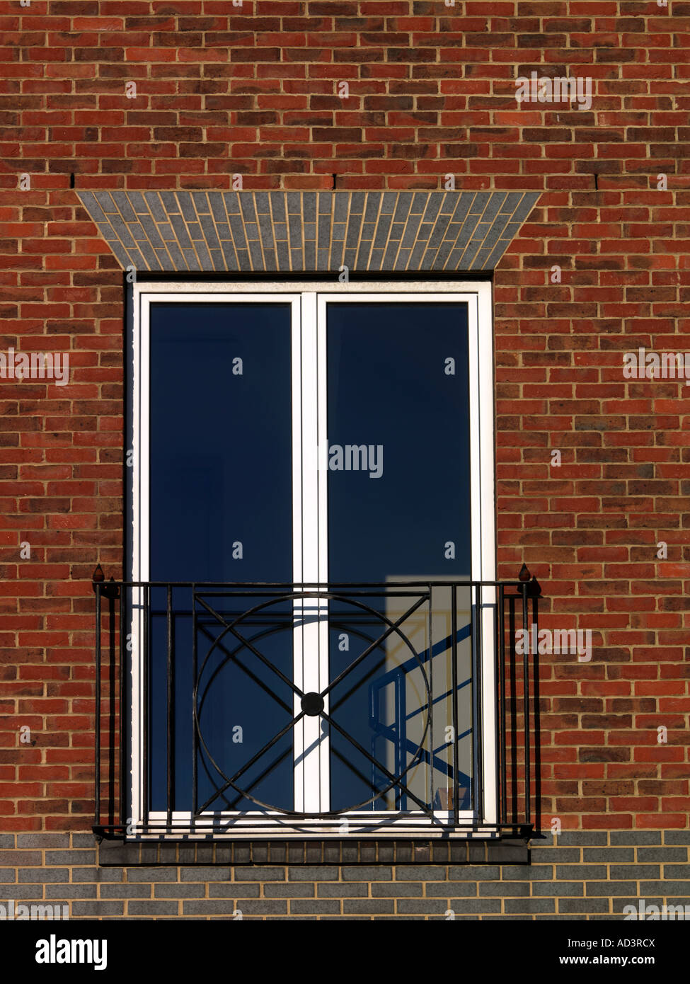 Soldier Course of Bricks on top of Window Stock Photo Alamy