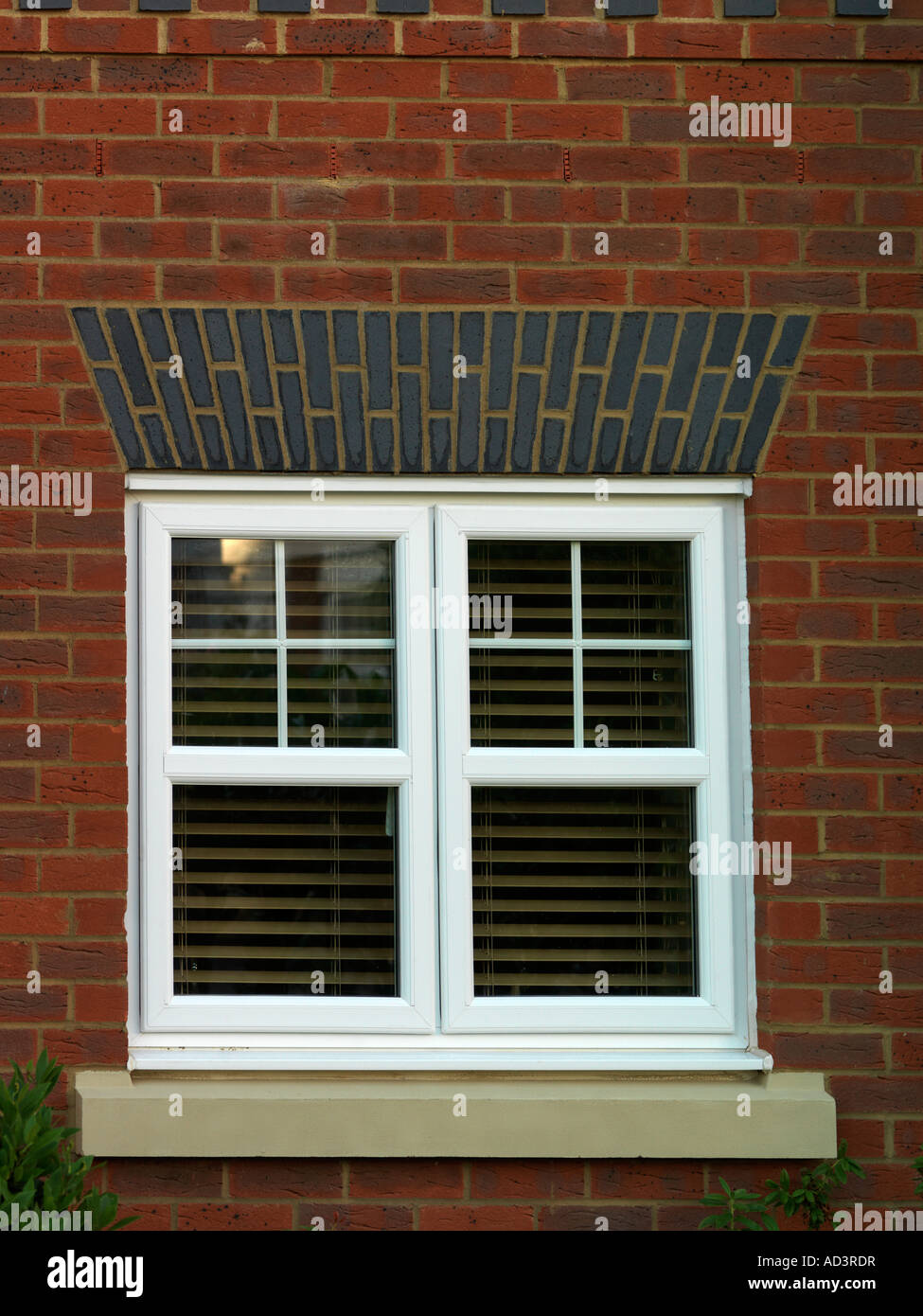 Soldier Course of Bricks on top of Window Stock Photo Alamy