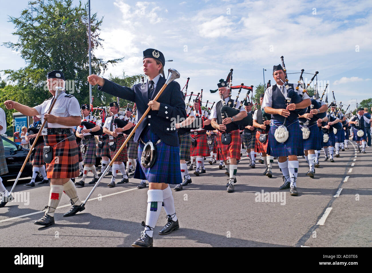 Corby highland gathering hi-res stock photography and images - Alamy