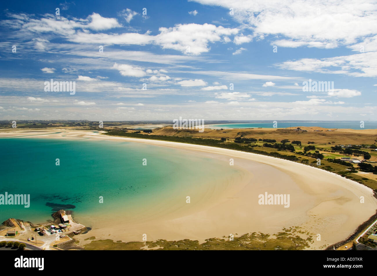 Australia Tasmania Stanley Circular Head at Sawyer Bay Stock Photo