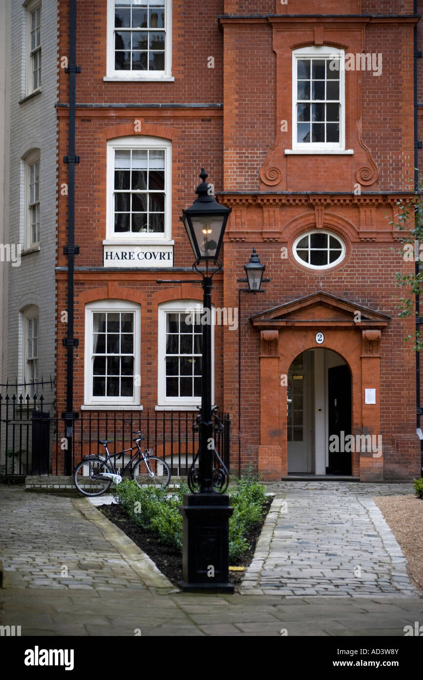 Hare Court Inner Temple London England Hare Court Inner Temple London England Stock Photo