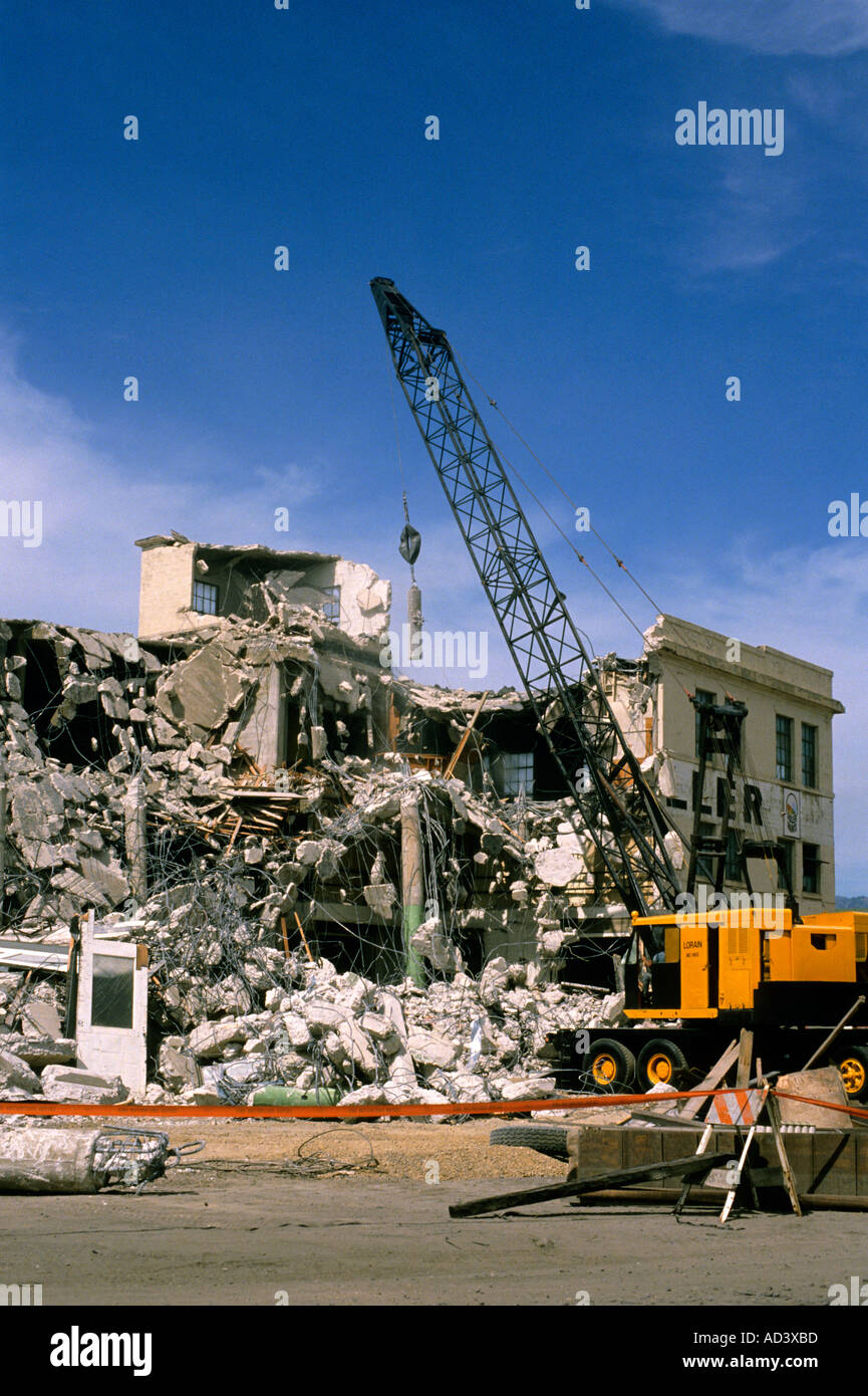 Wrecking ball building hires stock photography and images Alamy
