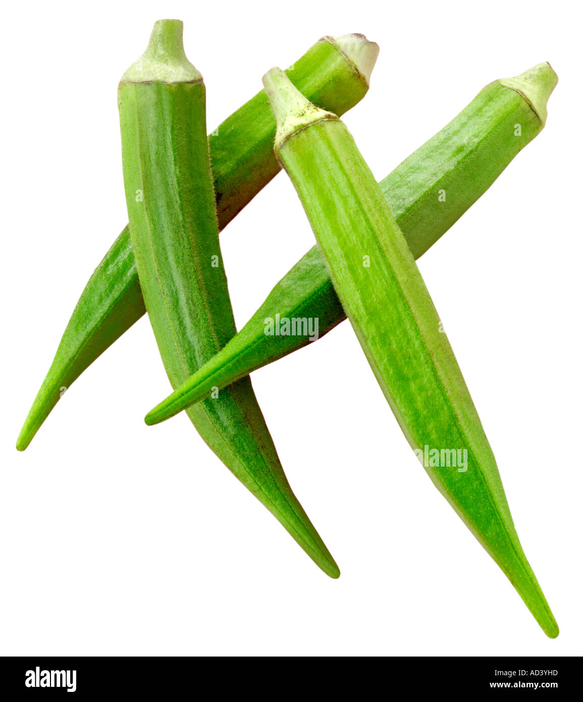 OKRA / LADIES FINGERS Stock Photo Alamy