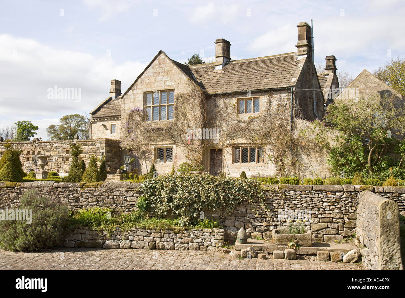 Harthill Hall UK Peak District Derbyshire Stock Photo Alamy