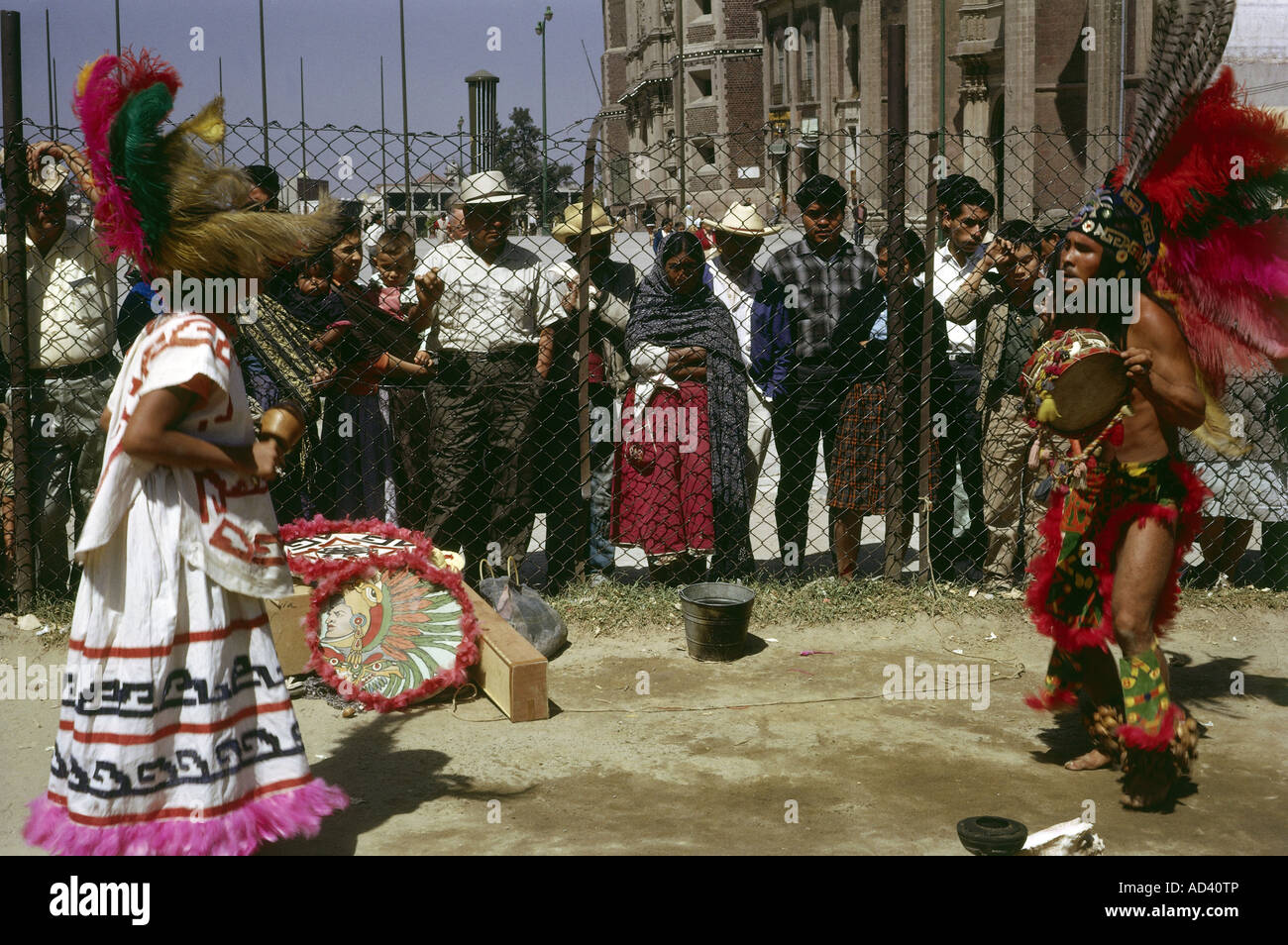 geography / travel, Mexico, tradition / folklore, dance of indigenous ...