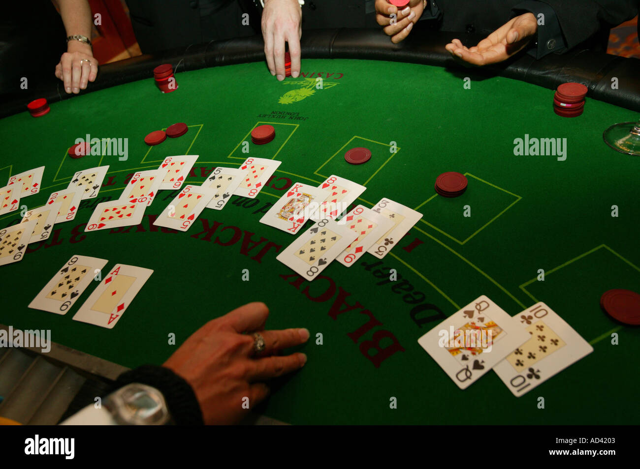 Blackjack Stock Photo