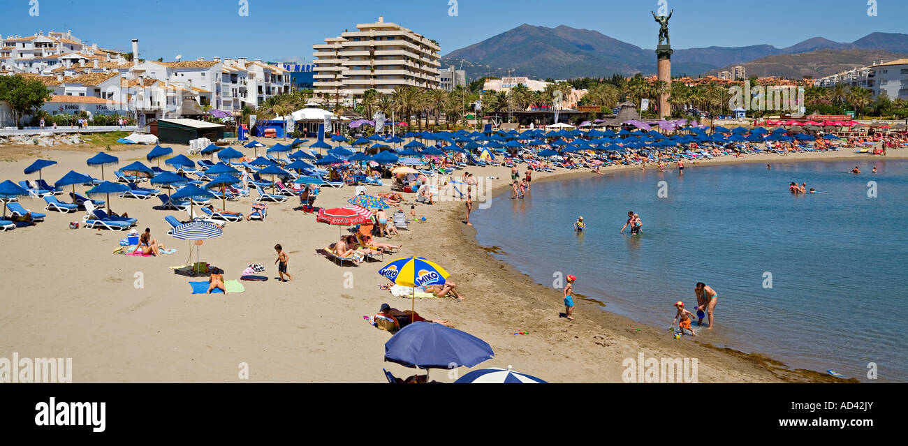Chiringuito Beach, Puerto Banus,Spain, Stock Photo
