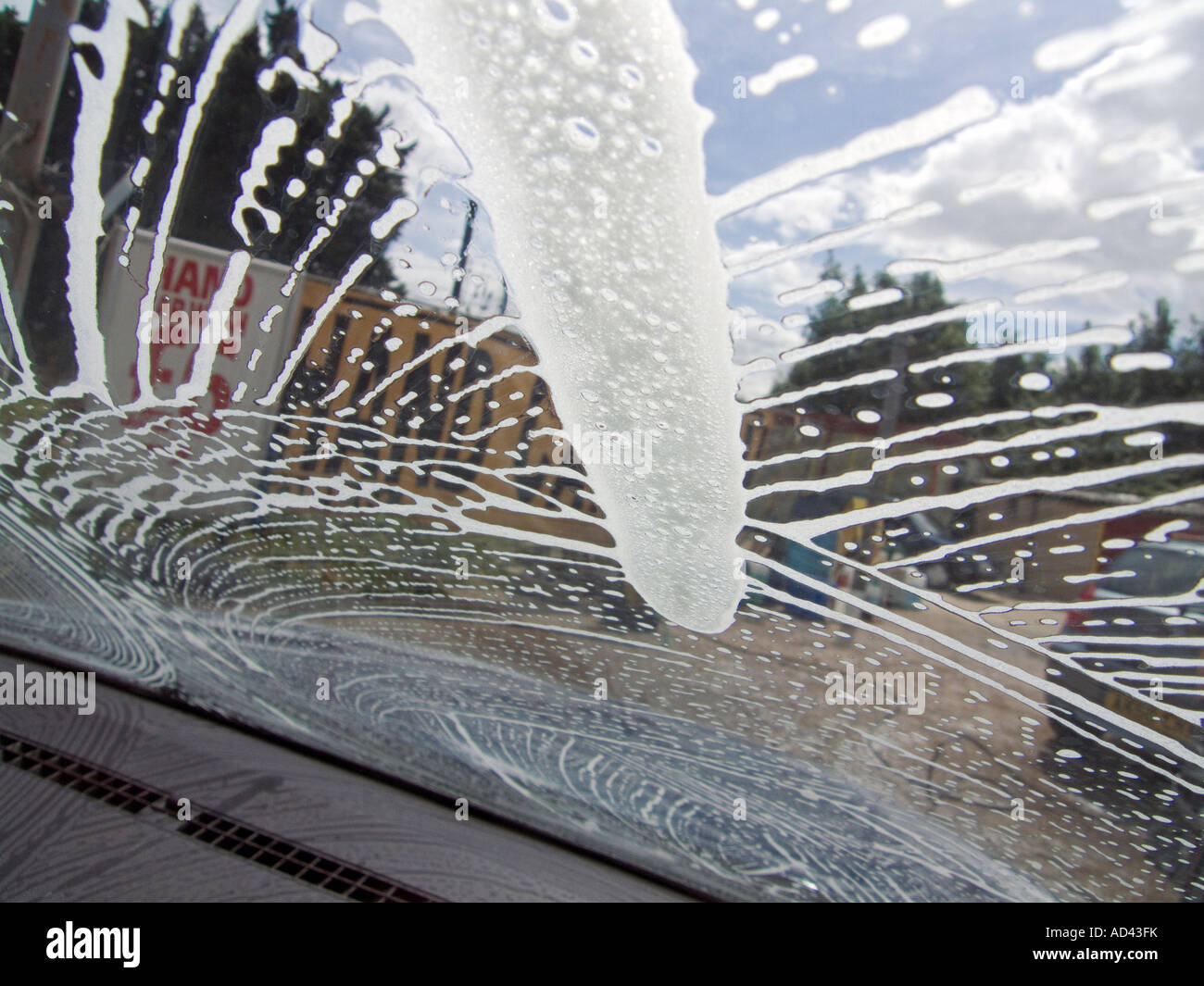 Hand Car Wash Stock Photo Alamy