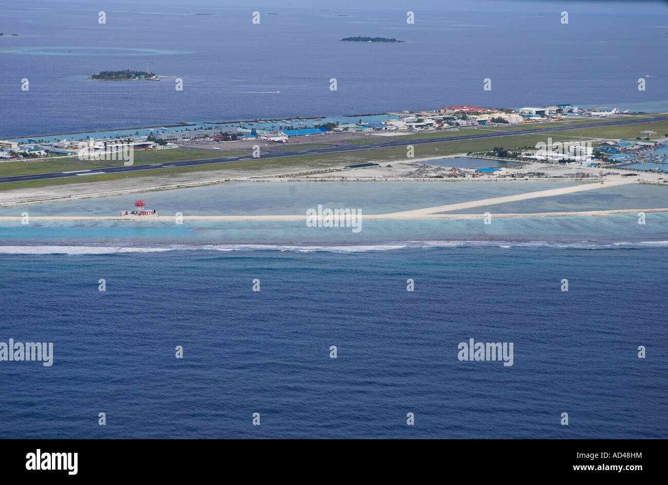 Malé International Airport, Maldives, Asia Stock Photo