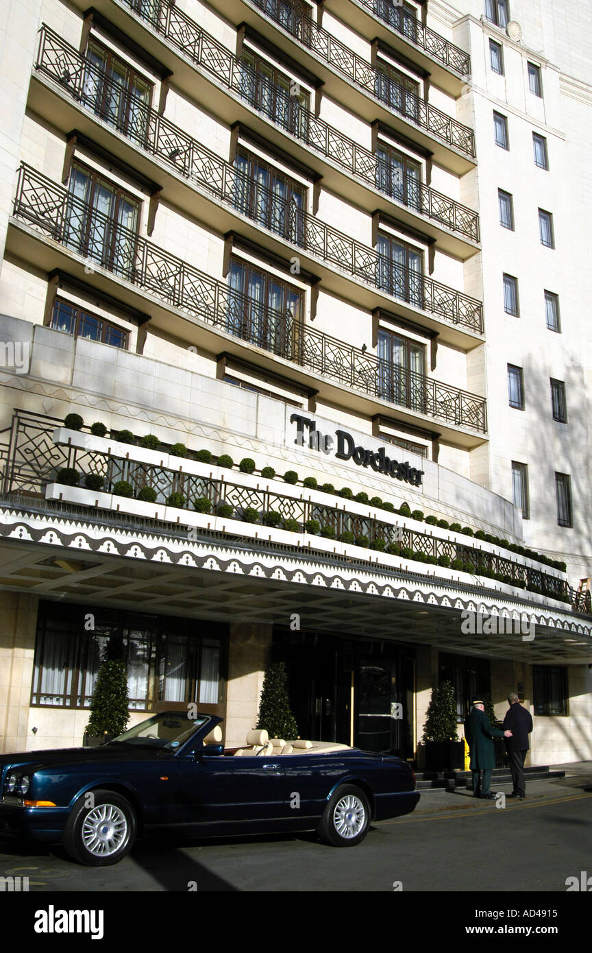 The Dorchester Hotel, London England UK Stock Photo