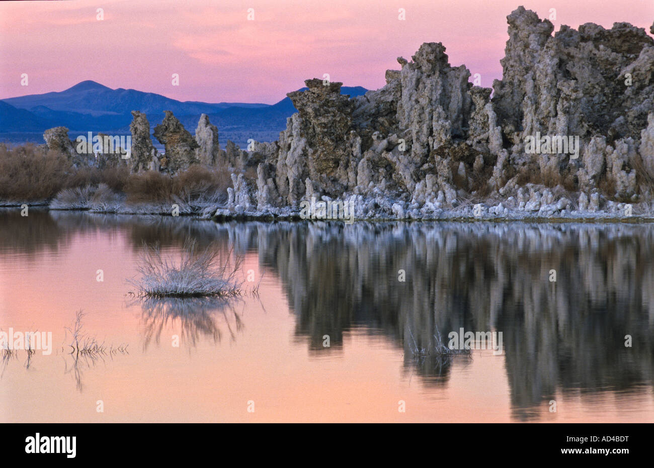 Mono Lake, Nevada, United States of America, USA Stock Photo