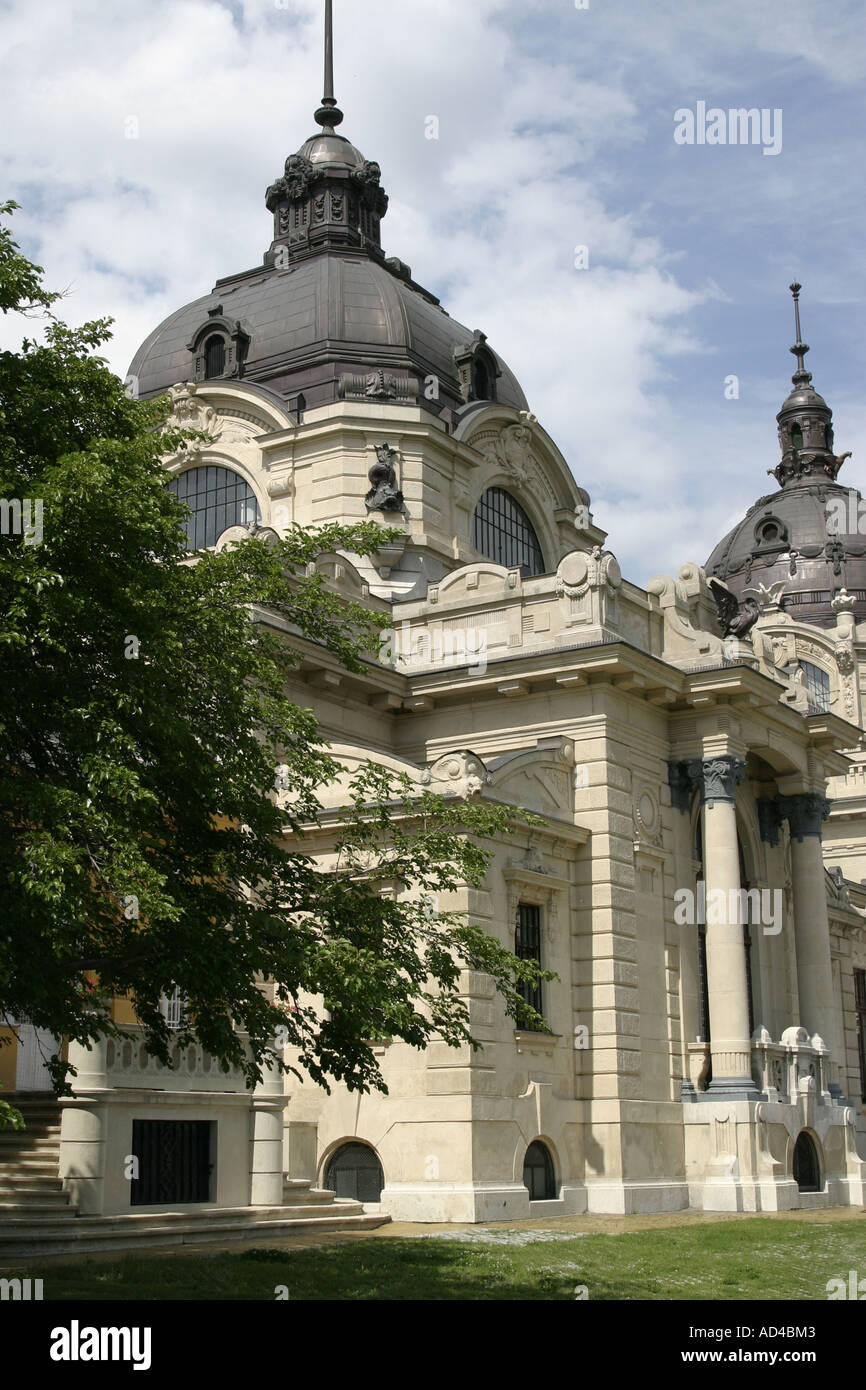 Széchenyi Baths in Budapest Stock Photo - Alamy