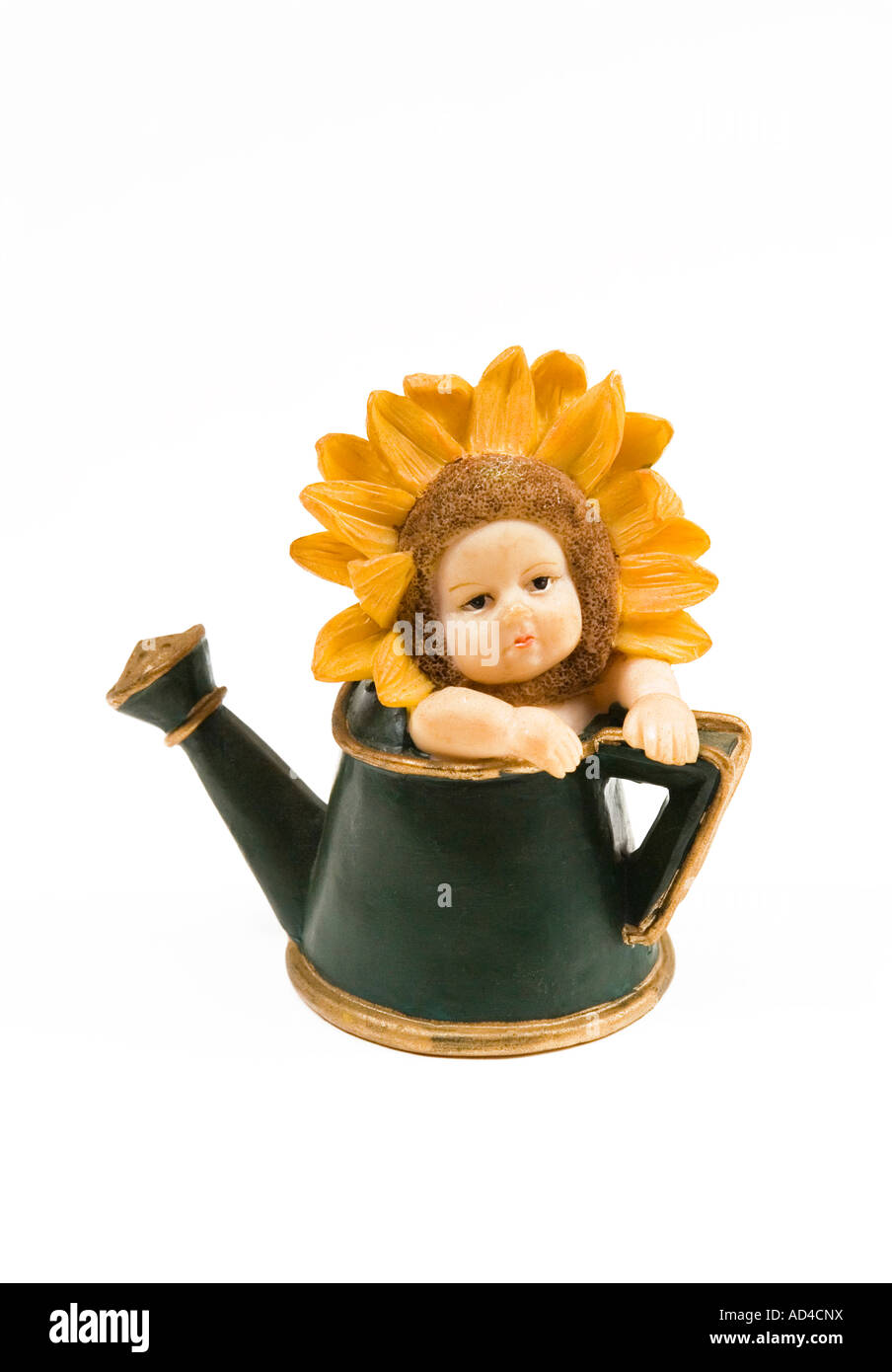 Watering can ornament Stock Photo