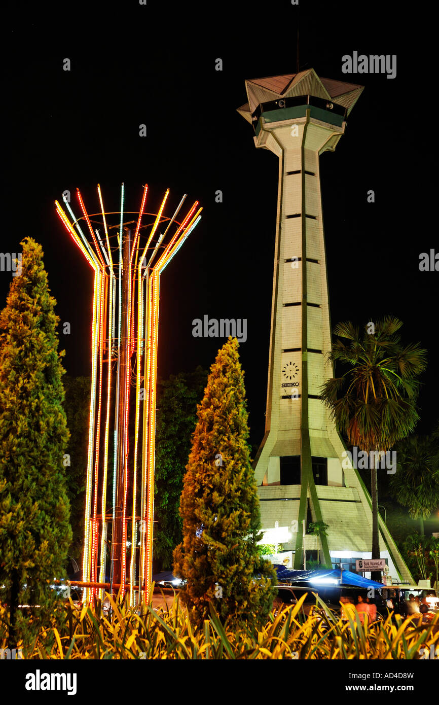 Minaret, Semarang, Central-Java, Indonesia Stock Photo