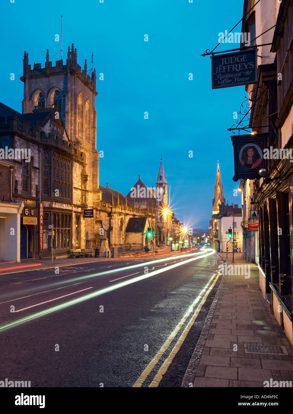 Dorchester Town Centre, Dorset, England, UK Stock Photo Alamy