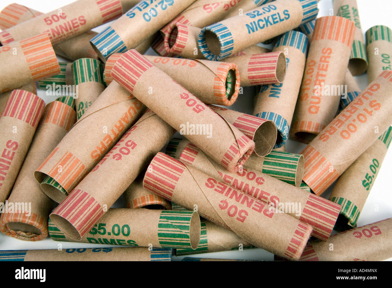 Roll a penny hires stock photography and images Alamy