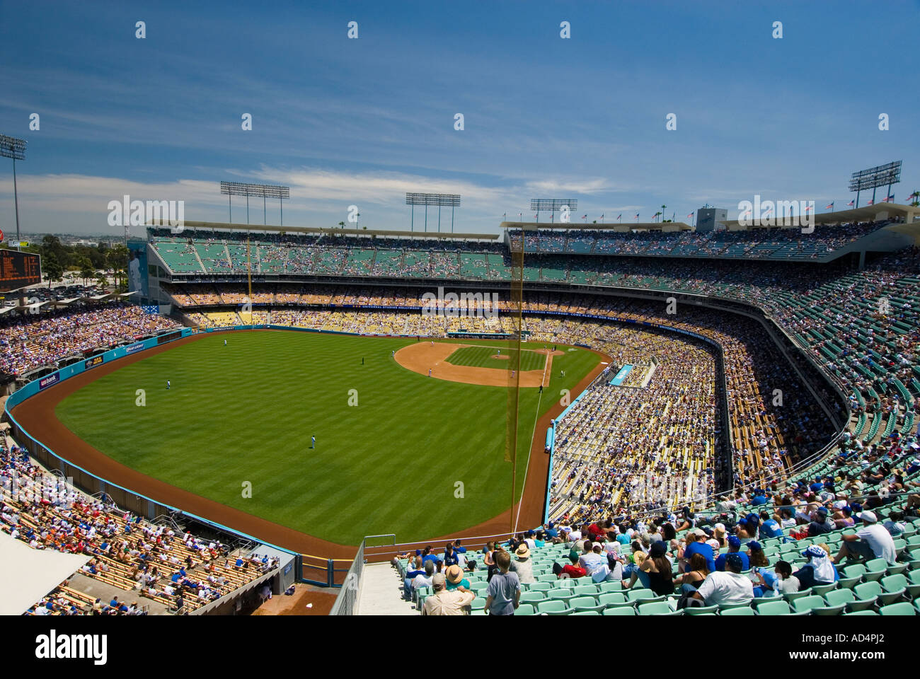 Dodger Stadium Los Angeles California Stock Photo Alamy