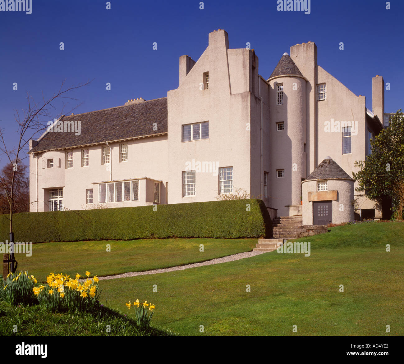 Hill House, Helensburgh, Argyll and Bute, Scotland, UK Stock Photo