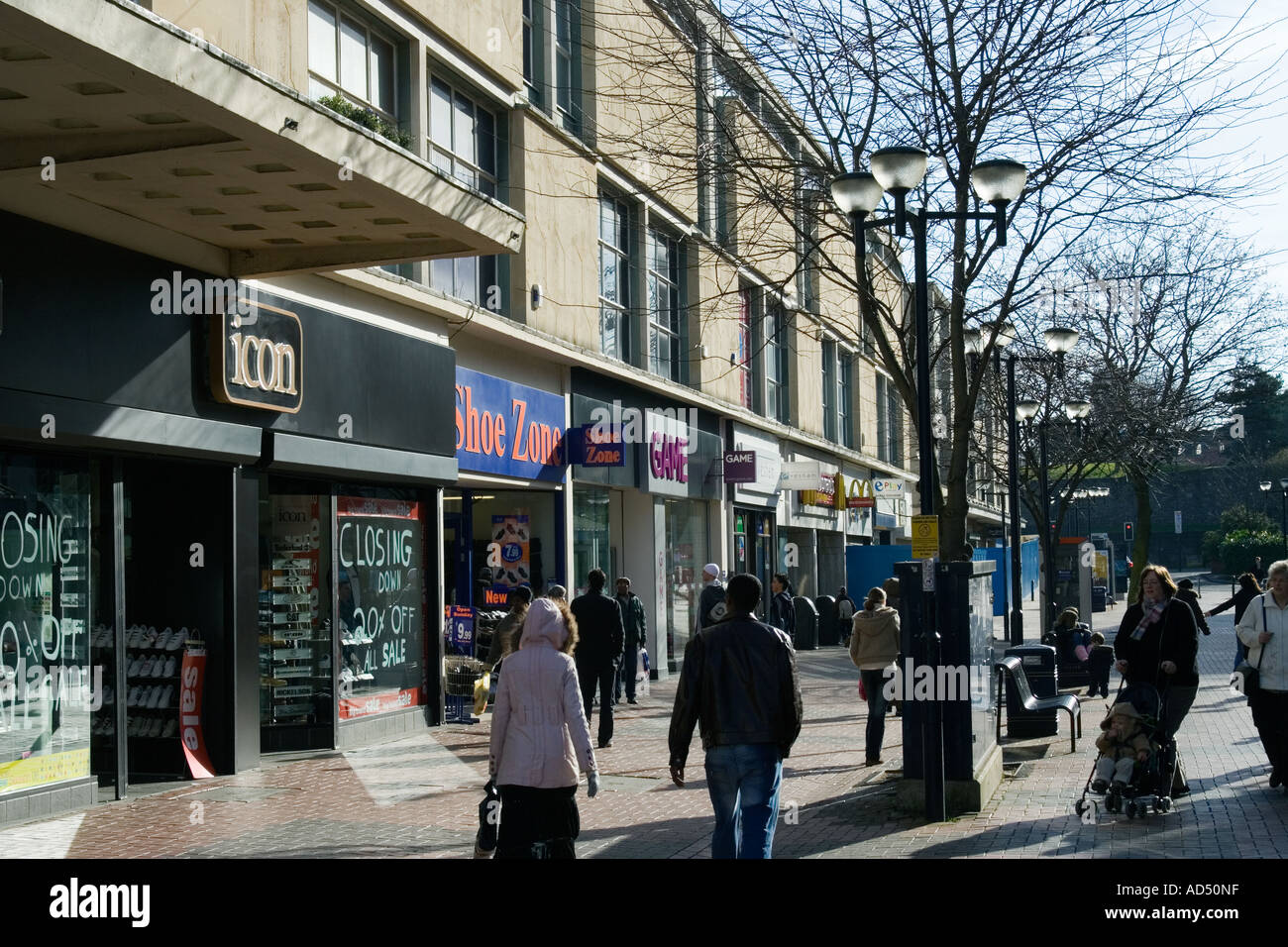 Broadmead Shopping Centre High Resolution Stock Photography and Images