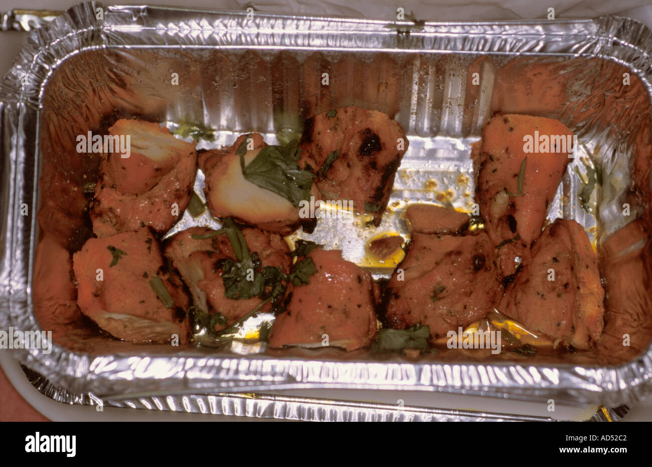 Indian Take away dinner Food Ethnic Spice Spicy Tandoori Chicken Tikka