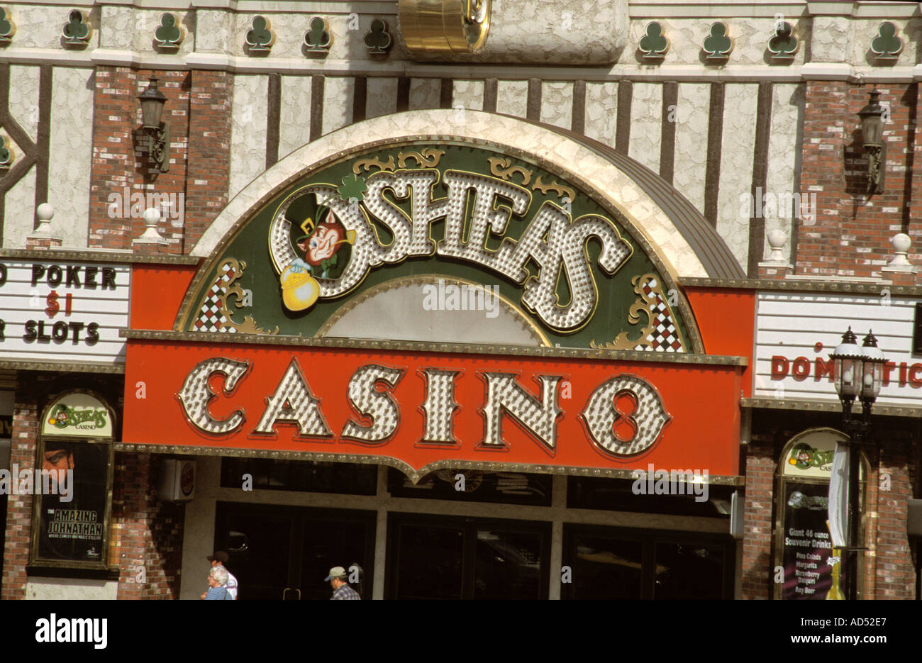 Las Vegas Nevada USA Osheas Casino Stock Photo