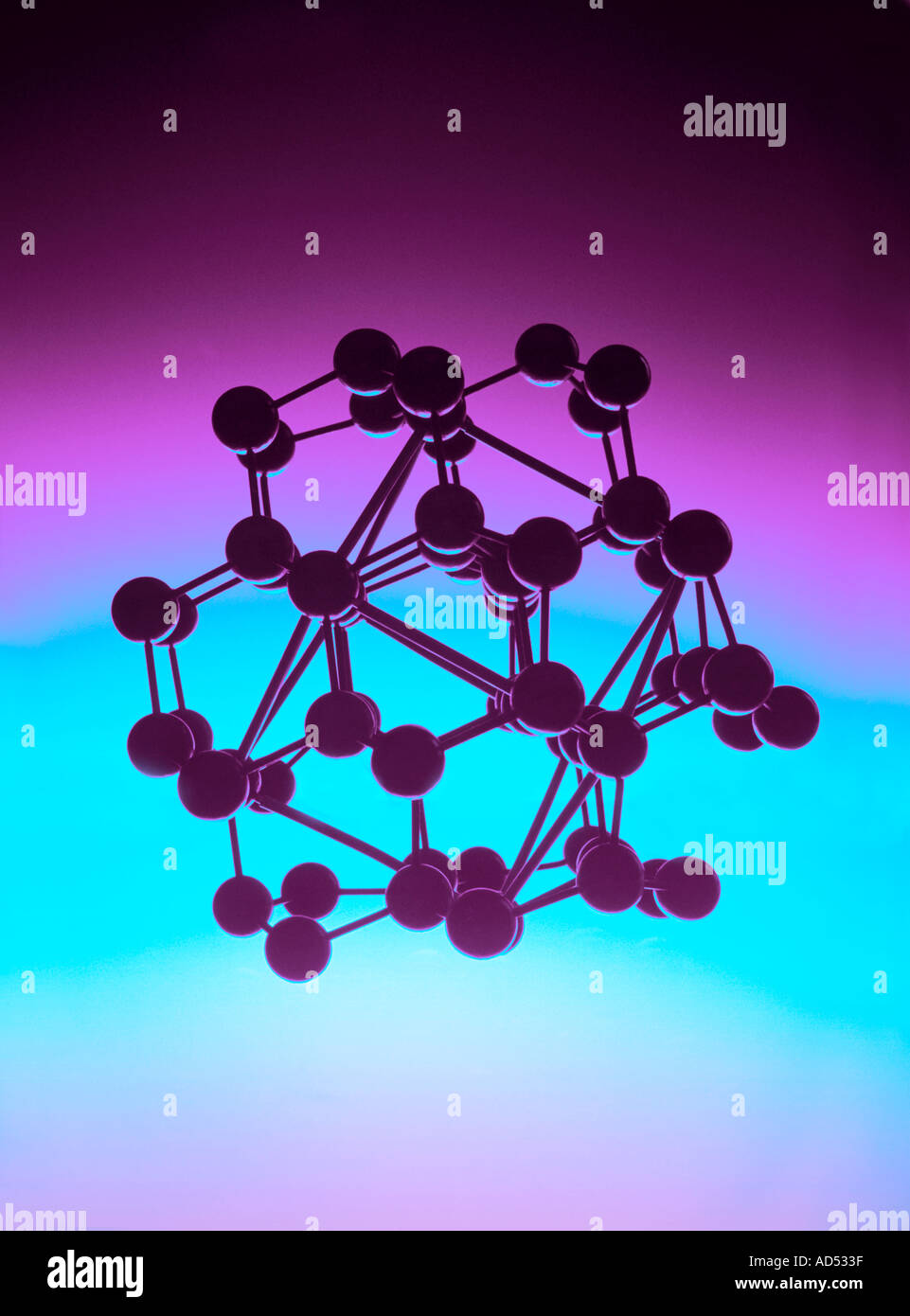 MOLECULE MODEL Stock Photo Alamy