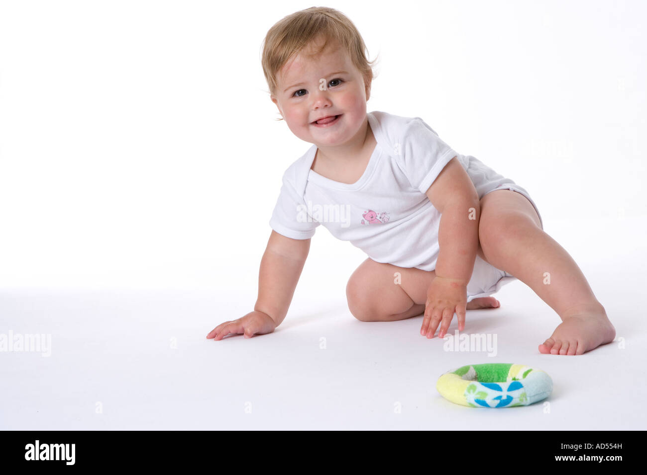 happy girl sitting on the floor with laptop Stock Photo - Alamy
