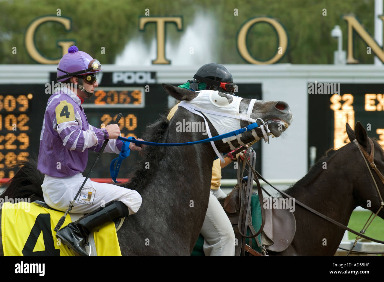 Finish post horse racing hires stock photography and images Alamy