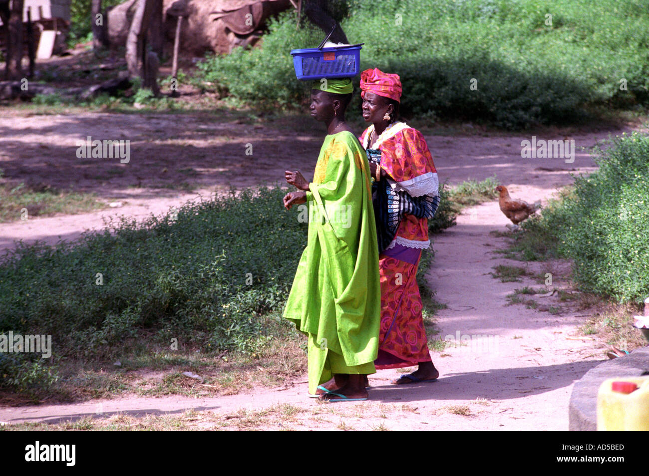 Women in The Gambia West Africa Stock Photo - Alamy