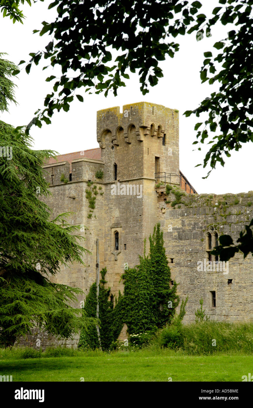 Caldicot castle monmouthshire wales hi-res stock photography and images ...