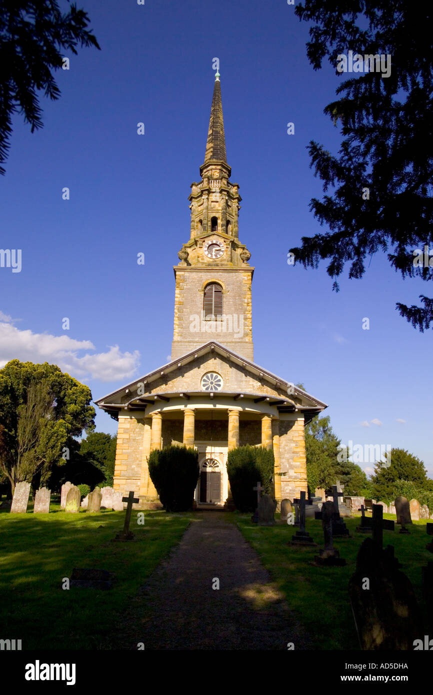 St Lawrence church Mereworth Kent Stock Photo - Alamy