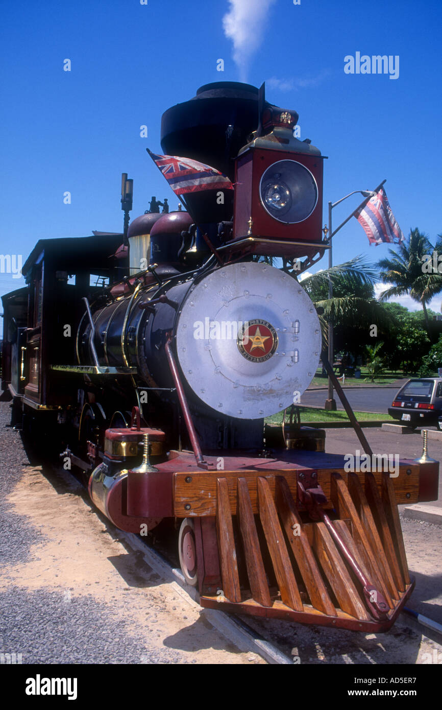 Sugar Cane Train, Maui Hawaii Stock Photo Alamy