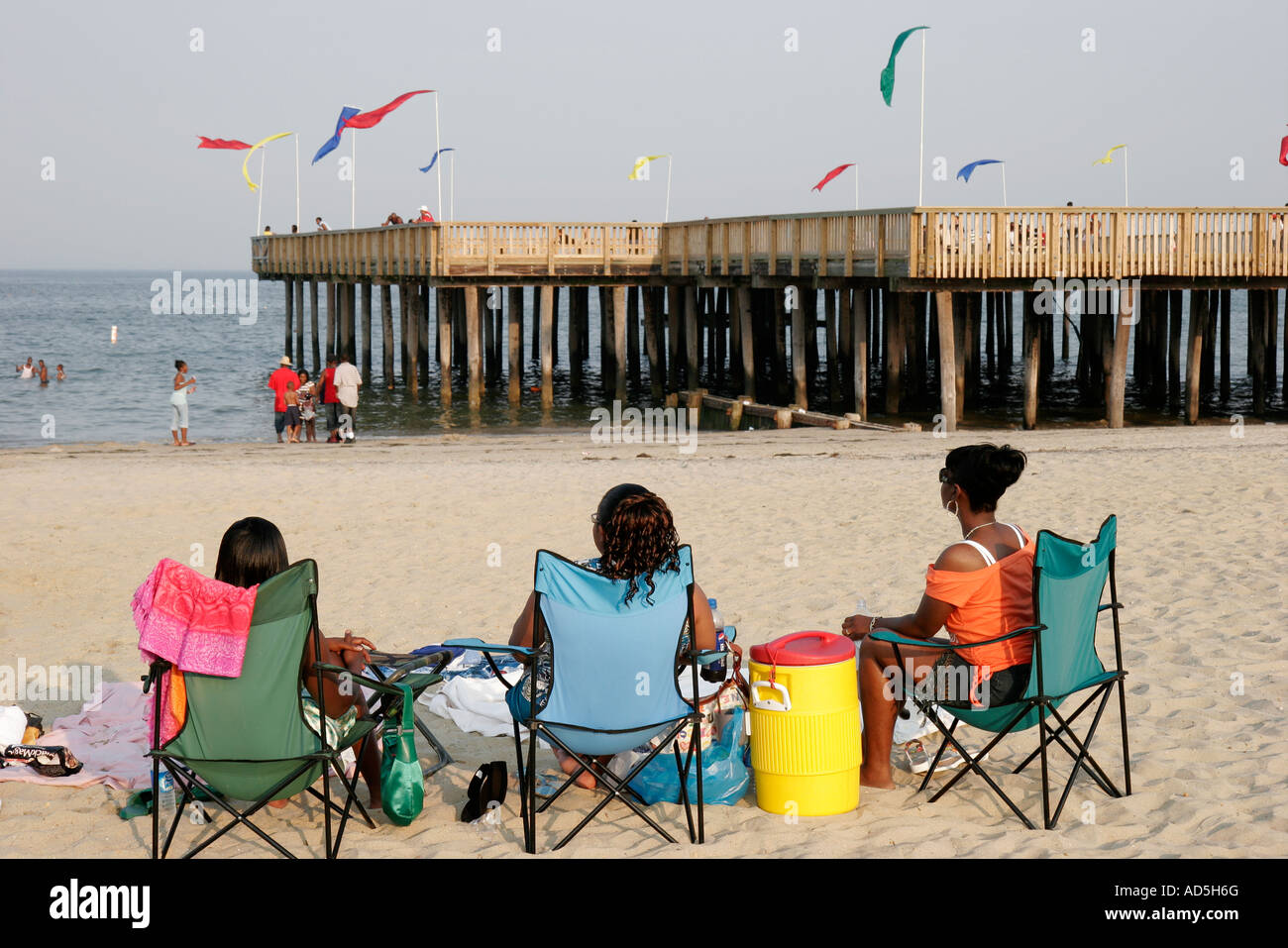 Hampton Virginia,Tidewater Area,Buckroe Beach Park,Groovin' by the Bay